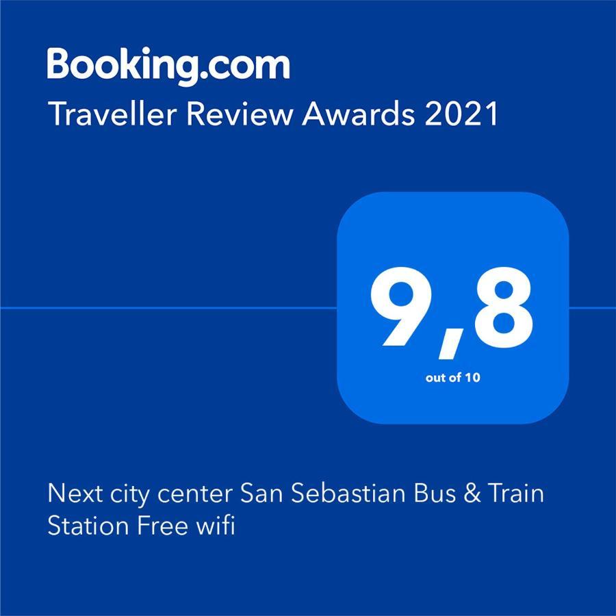 Next City Center San Sebastian Bus & Train Station Free Wifi Экстерьер фото